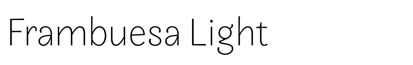 Frambuesa Light